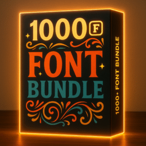 1000+Font Premium Bundle